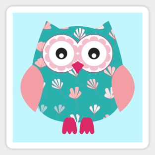 Cute Owl Magnet